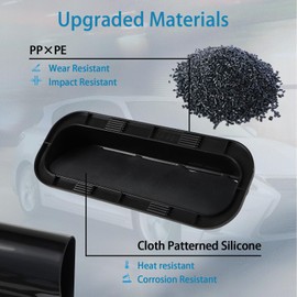 HIMARKLIF Upgraded Left&Right Quarter Pressure Vent Duct Assembly Compatible with Lexus IS250 IS300 IS250C IS350C GS300 GS350 GS430 Replacement #: 62930-12161 62930-12160