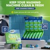 Purio Washing Machine Cleaner Tablets 24-Ct Deep Cleaning Formula Washer