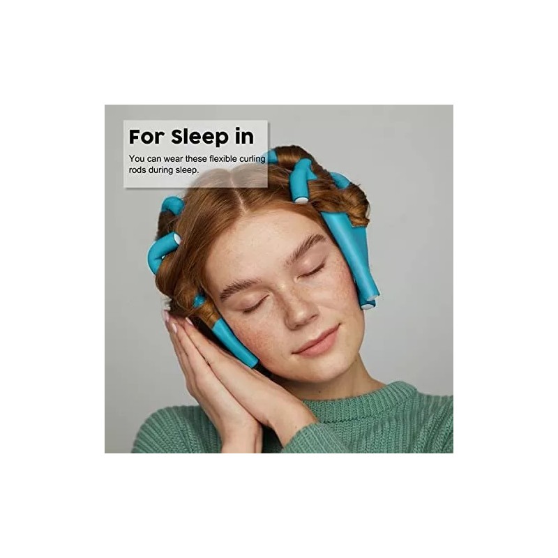 xnicx Rizadores De Pelo Xnicx De 7 Pulgadas, Varillas Flexibles,