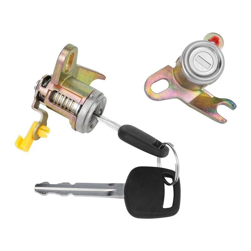 DL-168 Ignition Lock Cylinder with Keys Compatible with 1997-2001 Toyota
