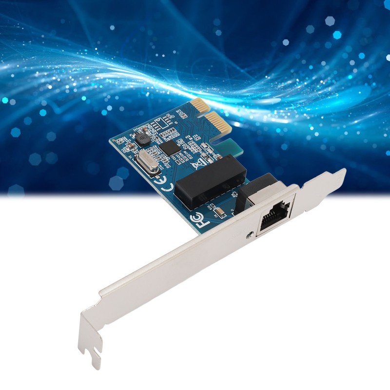 PC Network Card Single RJ45 Port Diskless Function PCIe Gigabit