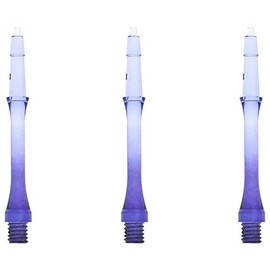 ハローズ クリック シャフト シャフト スリムショート ディープパープル グラデーション