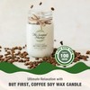 The Scented Market Aromatherapy Soy Wax Candle But First, Coffee
