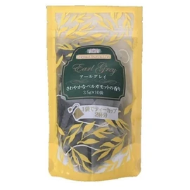Japan Tea Trading Triangular Tea Bags, Earl Grey, 10 Bags x 6