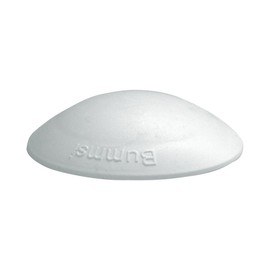 Pack of 10 Home Xpert Door Stop Bummsi White Diameter 50 mm Height: 14 mm