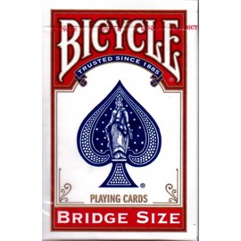 BICYCLE Deck Bridge Size - Red Back (US Playing Card Company)