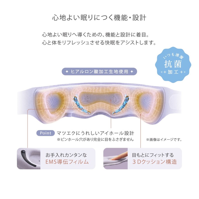 Atex Eye Heater EMS Lullude Beaute MeMe Hot & EMS