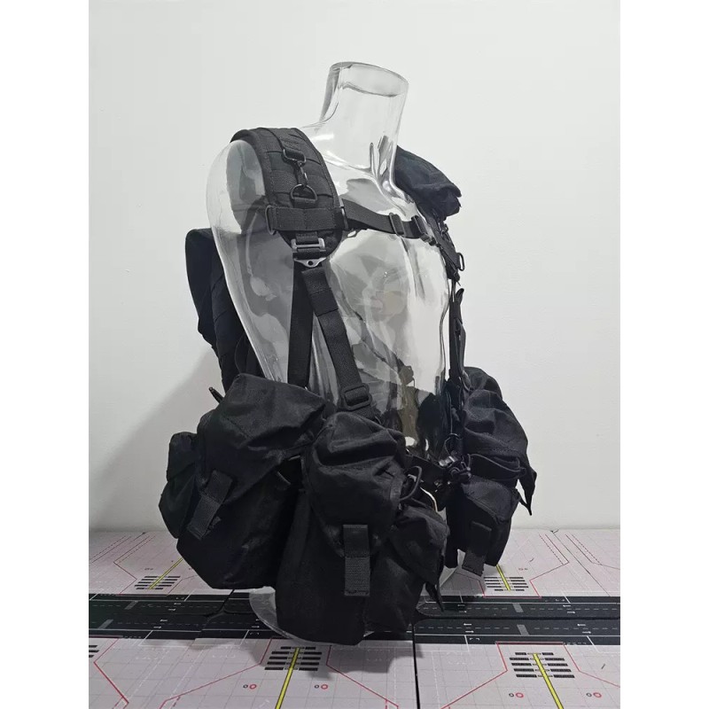 yaos Russian SMERSH M1 Tactical Vest MOLLE Chest Rig Black