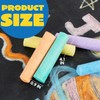 160 PCS Sidewalk Chalks Set Non-Toxic Washable Jumbo Chalk for