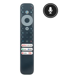 VINABTY Replacement Voice Remote Control Applicable For TCL 4K QLED TV 55Q550G 50Q550G 65Q550G 55Q650G 65Q650G 85Q650G 55Q750G 65Q750G 8QM850G 98QM850G 75Q750G 85Q750G 65QM850G 75QM850G