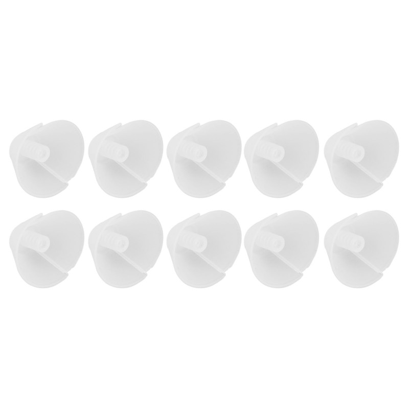 10pcs Hearing Amplifier Ear Plugs Flexible Horn Shaped Silicone Hearing
