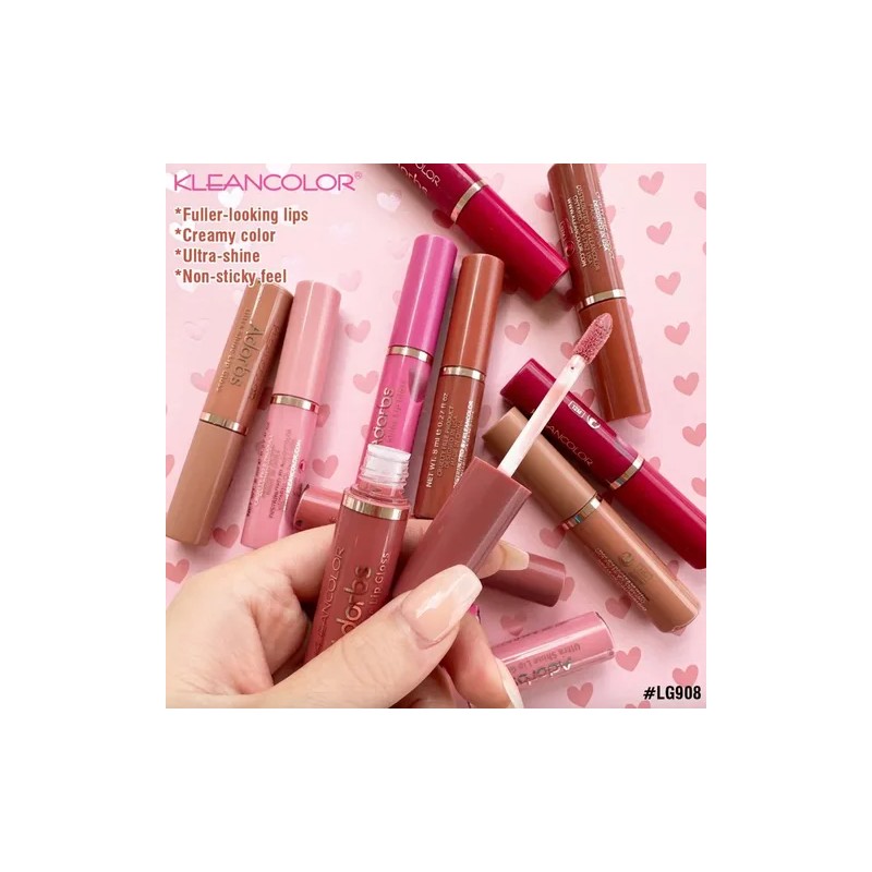 Labial Lip Gloss Ultra Brillo Voluminozo Adorbs Kleancolor®