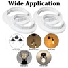 4 Pack Lamp Shade Reducer Ring, E27 Lamp Shade Reducer
