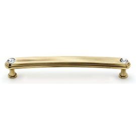 Alno Inc Cabinet Pull Hardware Finish: Polished Antique, Size: 6"