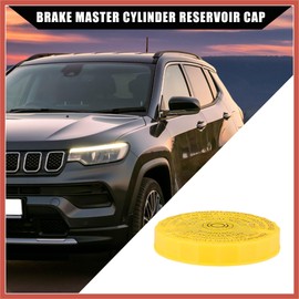 ACROPIX No.68211910AB Brake Master Cylinder Reservoir Cap for Jeep Cherokee 2014-2020 for Jeep Compass 2017-2020 / Outer/Durable Plastic / 1 Pcs Car Parts
