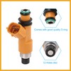Partuto 16450-MEE-D01 Fuel Injector Nozzle 12 Holes Disc for Honda