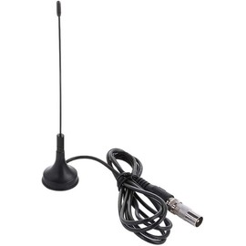 LINK BITS INHD06 Antena de TV Digital para Interior, Alta Definición HDTV Ultra Compacta, Amplifica la Recepción de Canales