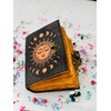 Keyman Thema Design Studio Vintage Sun & Moon Leather Journal