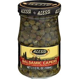 Alessi Capers in Balsmic Vinegar, 3.5 oz