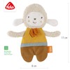Fehn fehnNATUR Crinkle Sheep, Activity Baby Rustling Toy for Gripping