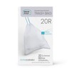 Home Zone Living 5.3 Gallon Kitchen Trash Bags with Drawstring
