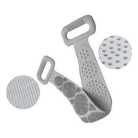 Cepillo Exfoliante De Silicon Doble Cara