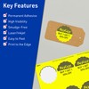 Avery Printable Round Scalloped Labels with Sure Feed Technology, 2-1/2"