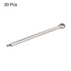 sourcing map Split Cotter Pin, 3mm x 60mm Stainless Steel