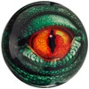 Brunswick Bowling Products Lizard Glow Viz-A-Ball Bowling Ball 14Lbs, Green/Black,