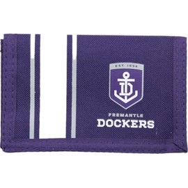 AFL Fremantle Freo GT Club Logo Wallet, 13 x 8.5cm