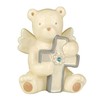 Grasslands Road March Bear Angel with Cross Decorative Display, 3