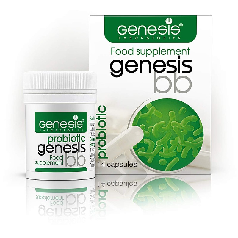 Genesis Unique Combination strains Bifidobacterium Complex BB Probiotic 14 Capsules