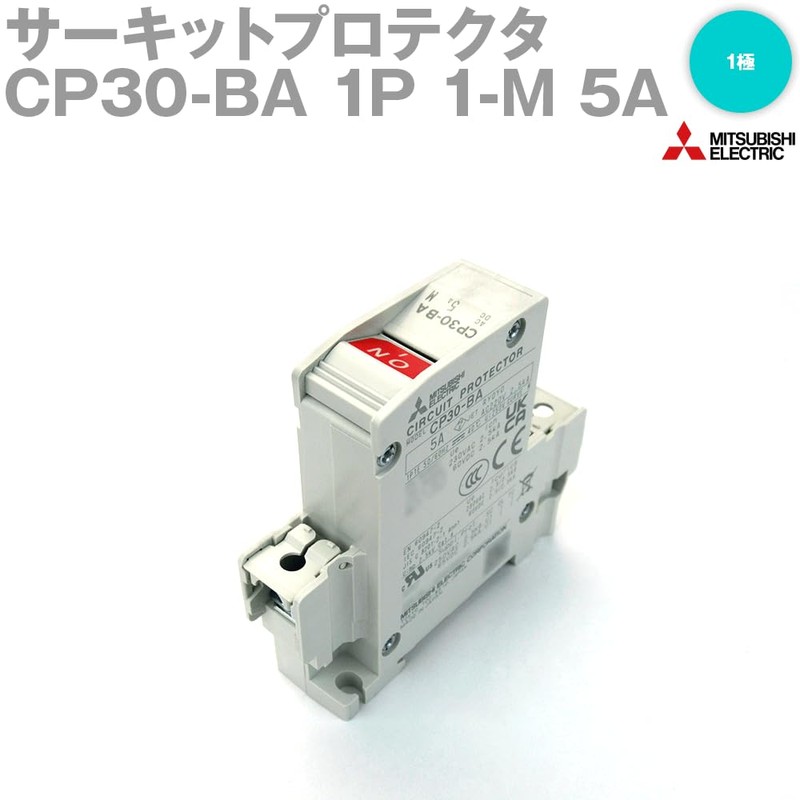 Mitsubishi Electric CP30-BA 1P 1-M 5A Circuit Protector (Number of