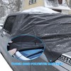 Big Hippo Windshield Snow Cover, Extra Large 600D Windscreen Cover