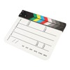 Acrylic Film Clapboard Professional Dry Erase Movie Props Clap Board