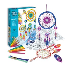 Sentosphère 3920850 Bastelset Traumfänger, DIY Kreativ-Set für Kinder und Erwachsene