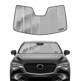 Pigenius Windshield Shade for Mazda CX-5 2017-2025, Custom Front Window Sunshade - AstraGuard