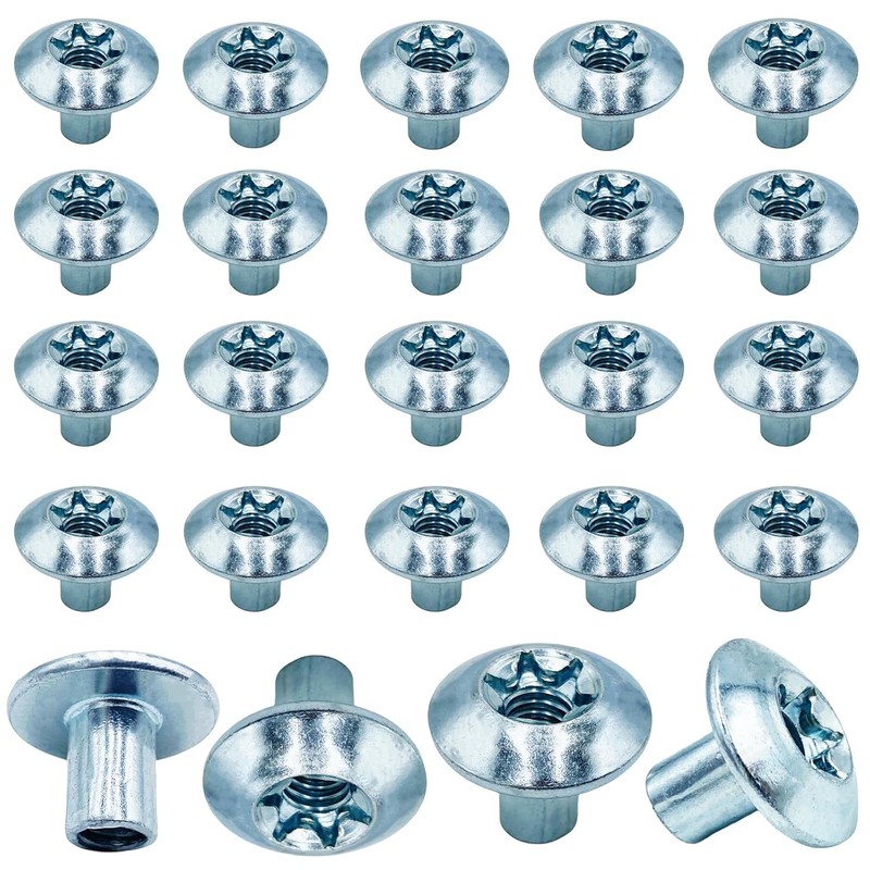 Domed Head Nut Torx Barrel 5/16" Thread Cargo Trailer Door