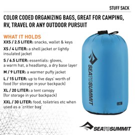 Sea To Summit Nylon Stuff Sack Medium Outback Red