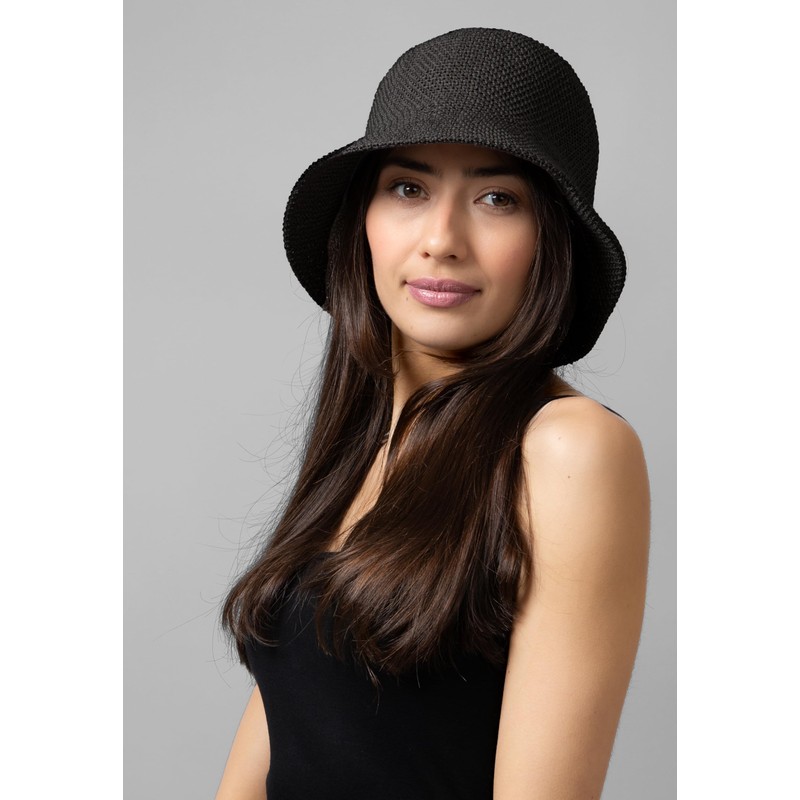 Caspar HT020 Casual Women's Summer Bucket Hat Made of Toyo