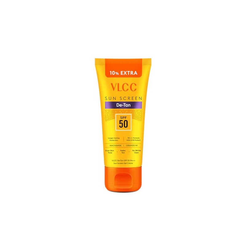 VLCC De Tan SPF 50 Sunscreen Gel Creme, 100g