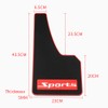 Universal Car Mud Flaps Rubber Mudguard Splash Guards Rubber Mudguard