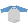 ToBeInStyle - playera de algodón con manga raglán para bebé,