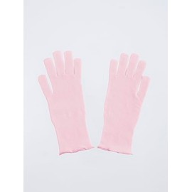Viskin Kids Seamless Gloves for Eczema Prone Skin, Psoriasis and Itchy Skin, Viscose Fibre Childrens Gloves, Absorb Moisture, Soothing and Cooling Effect Large, Pink
