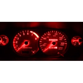 newlineperformanceLED Red Cluster LED Bulb kit for Nissan 240sx s14  (1995-1999)