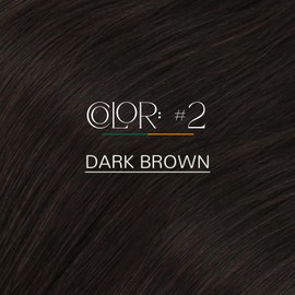 Easyouth U Tip Hair Extensions Brown Keratin Tip Hair Extensions Real Human Hair Darkest Brown Keratin Hair Extension Human Hair with Natural Texture 18Inch 50G 1G/S