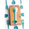 Knork Eco Plant Based 24 Pack Reusable Bamboo Flatware Set