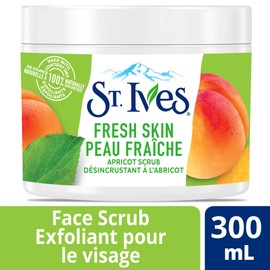 St. Ives Fresh Skin Facial Scrub 300ml/10.14 Fl.oz {Imported from Canada}