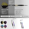CyeeLife Pro Steel Tip Darts Set – 20g Brass Darts