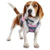 LMOBXEVL Service Dog Harness,No-Pull Dog Harness with Handle Adjustable Reflective Pet Dog in Training Vest Harness,Easy Control for Small Medium Large Breed Outdoor Walking Hiking